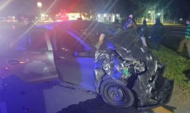 Accidente fatal en la Ruta 2: una nena de 10 años murió tras un choque entre un auto y una camioneta
