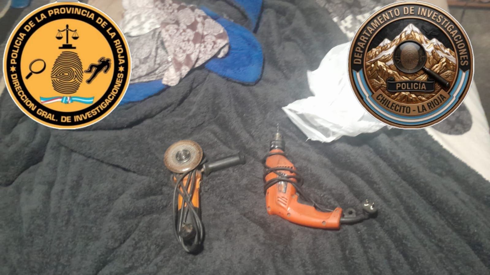 Dos detenidos tras un allanamiento por robo: secuestraron elementos sustraídos y encontraron cocaína