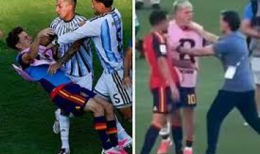 Roberto Ayala habló sobre el tenso cruce con Dani Olmo tras la final del Mundial: “Fue la reacción a un dicho”