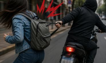 Violento arrebato en barrio 25 de Mayo: le robaron la mochila al ingresar a su vivienda
