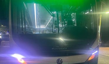 Nonogasta: investigan un ataque a piedrazos contra un colectivo de Rioja Bus con pasajeros a bordo