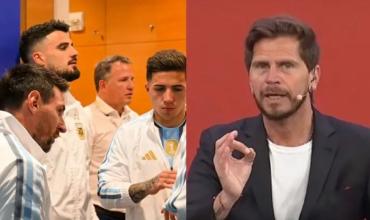 El Pollo Vignolo se refirió a las teorías conspirativas por la derrota de la Selección argentina en la final del Mundial