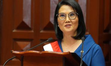 Keiko Fujimori asumió la presidencia del Perú con el desafío prioritario de lograr gobernabilidad y combatir la inseguridad