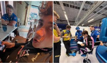 Franco Colapinto lideró los test en Hungría con Alpine y ¡volvió a pedir por las vacaciones!