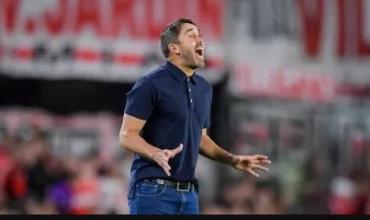 El fuerte mensaje de Coudet en su perfil de Whatsapp tras una nueva derrota de River