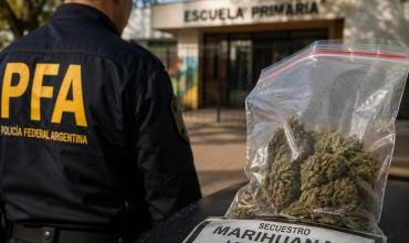 La Rioja: Interceptaron a un hombre con marihuana cerca de una escuela primaria