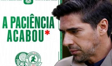 Fuerte comunicado de la barra de Palmeiras contra Abel Ferreira: “La paciencia se acabó”