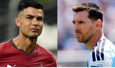 La reacción de Cristiano Ronaldo al desgarrador posteo de Messi tras la muerte de su papá