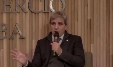 Luis Caputo aseguró que "no vamos a tener problemas con el dólar" en las elecciones de 2027