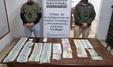 La Rioja: Gendarmería secuestró cocaína, dinero y detuvo a seis personas 