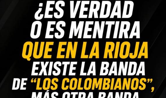 Los colombianos y los usureros riojanos: ¿ Mito  o un realidad que nadie quiere ver?