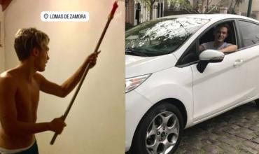 Ian Lucas mostró su nuevo auto de alta gama: “Los que venimos de abajo no tenemos freno”