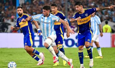 Racing y Boca juegan un clásico clave en el Cilindro de Avellaneda