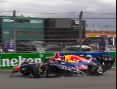 El fuerte accidente de Max Verstappen que provocó una bandera roja en el Gran Premio de Países Bajos de F1