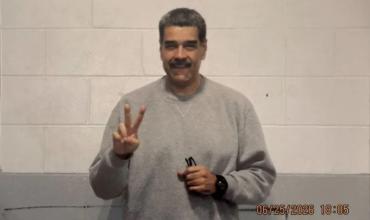 "Estamos firmes": el mensaje y las fotos de Nicolás Maduro desde su encierro en EEUU