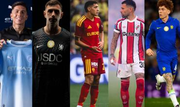 Uno por uno: los futbolistas de la Selección argentina que cambiaron de club en este mercado de pases