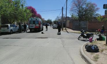 Cuatro personas heridas tras choque entre dos motocicletas