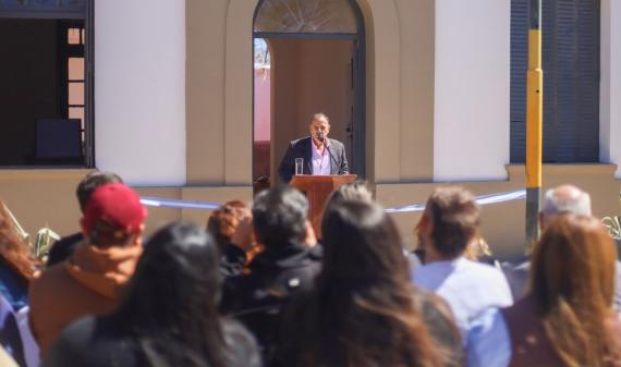 Quintela inauguró la nueva Casa de la Cultura, Museo y Espacio para Artesanos de Villa Unión