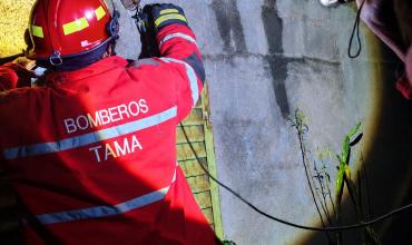 Susto en Tama: un cortocircuito provocó un principio de incendio durante la madrugada