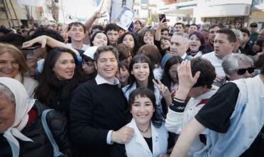 En un clima atravesado por la interna, Kicillof y el kirchnerismo marcharon por la Noche de los Lápices
