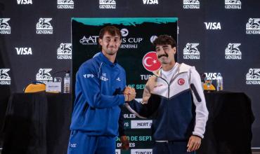 Copa Davis: Francisco Cerúndolo abrirá la serie ante Turquía y Thiago Tirante jugará el segundo punto