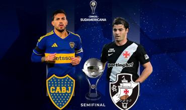 Fecha y hora confirmada para Boca en las semifinales de la Copa Sudamericana