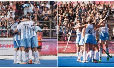 El hockey argentino arrasó en los Juegos Suramericanos: Los Leones y Las Leonas se quedaron con el oro