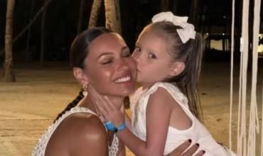 Pampita mostró cómo la recibió su hija Anita después de peregrinar a Luján