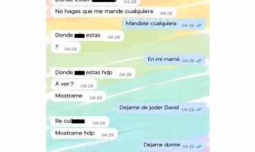 Una profesora denunció a su expareja por amenazas y hostigamiento y expuso mensajes en redes sociales