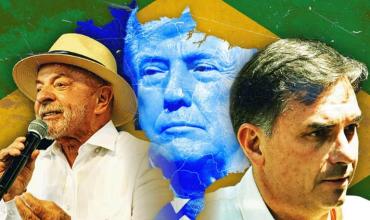 Cómo Trump está tratando de influir para que Flávio Bolsonaro gane a Lula en las elecciones de Brasil