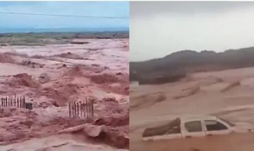 Lluvias e inundaciones afectaron operaciones y rutas en Vaca Muerta