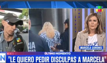 La insólita excusa del marido de la cuidadora detenida por maltratar a la madre de Marcela Coronel