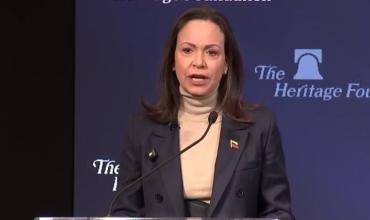 Luego de 10 meses de exilio, María Corina Machado regresó a Venezuela