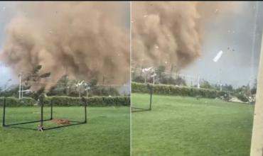 Un tornado en Chile destruyó un colegio y provocó daños en una zona residencial: decretaron la emergencia por un nuevo alud