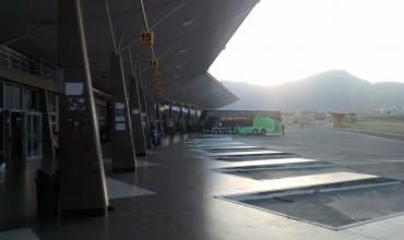 Realizaron controles en colectivos que llegaron a la terminal debido a la expansión del Coronavirus