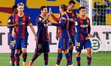 Barcelona aplastó a Villarreal con un gol de Messi y el brillo de Ansu Fati