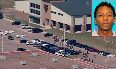 Tiroteo en una escuela secundaria de Texas: al menos cuatro personas heridas y buscan a un joven prófugo