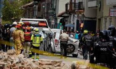 Terremoto en Ecuador y Perú:  Hay 15 muertos y más de 400 heridos