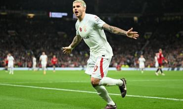 Champions: Mauro Icardi le dio la victoria al Galatasaray ante el Manchester United