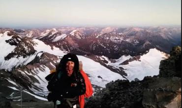 Ana Martínez,: “cuando llegue a la cumbre del Aconcagua me largué a llorar porque fue mucho el sacrificio”