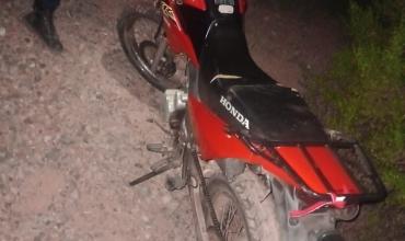 Recuperan motocicleta en Los Tambillos vinculada a denuncia por robo