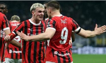 Goleada y papelón: el Milan borró al Inter de Lautaro y lo sacó de la Copa Italia