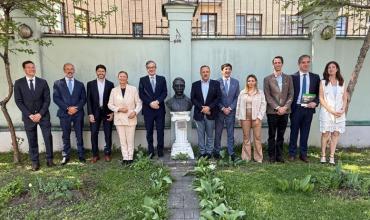 El gobernador Quintela impulsa la exportación de productos riojanos en una reunión clave en Moscú