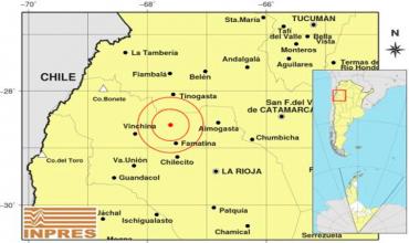 Temblor de 5.9 en la zona de Famatina, se sintió muy fuerte en capital