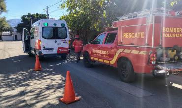 Sufrió un arrebato mientras subía a su auto y resultó con heridas leves