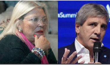 Elisa Carrió cruzó fuerte a Luis Caputo por la situación del hospital Garrahan: “Vas a terminar preso”