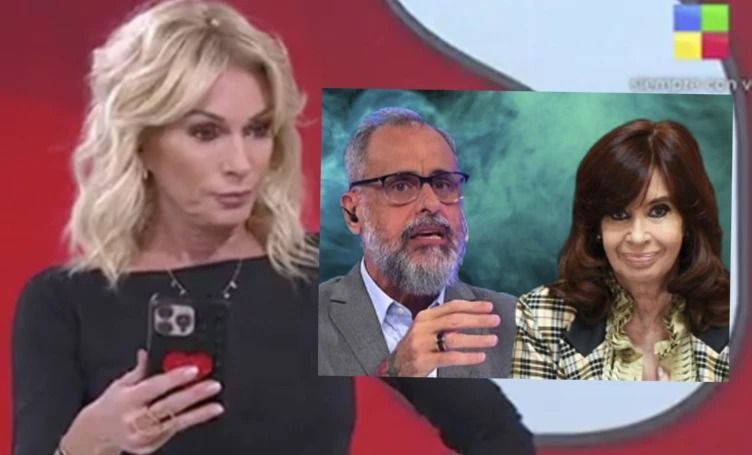 Yanina Latorre desenmascaró a Jorge Rial por su cercanía con Cristina Fernández de Kirchner