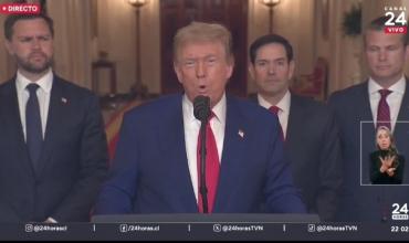 Donald Trump tras el bombardeo a Irán: "Los ataques fueron un espectacular éxito militar"