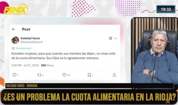 Soledad Varas: " Estudien mujeres, para que cuando sus maridos las dejen, no vivan sólo de la cuota alimnetaria. Sus hijos se lo agradecerán siempre"