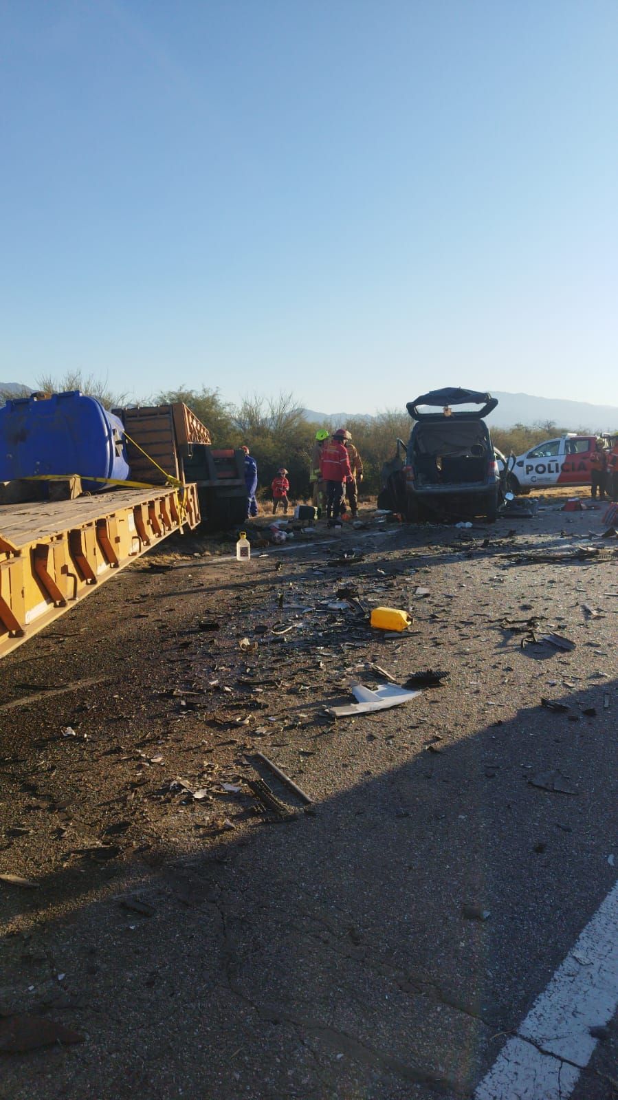 Tragedia en Ruta 38: choque frontal dejó tres víctimas fatales y dos personas heridas 